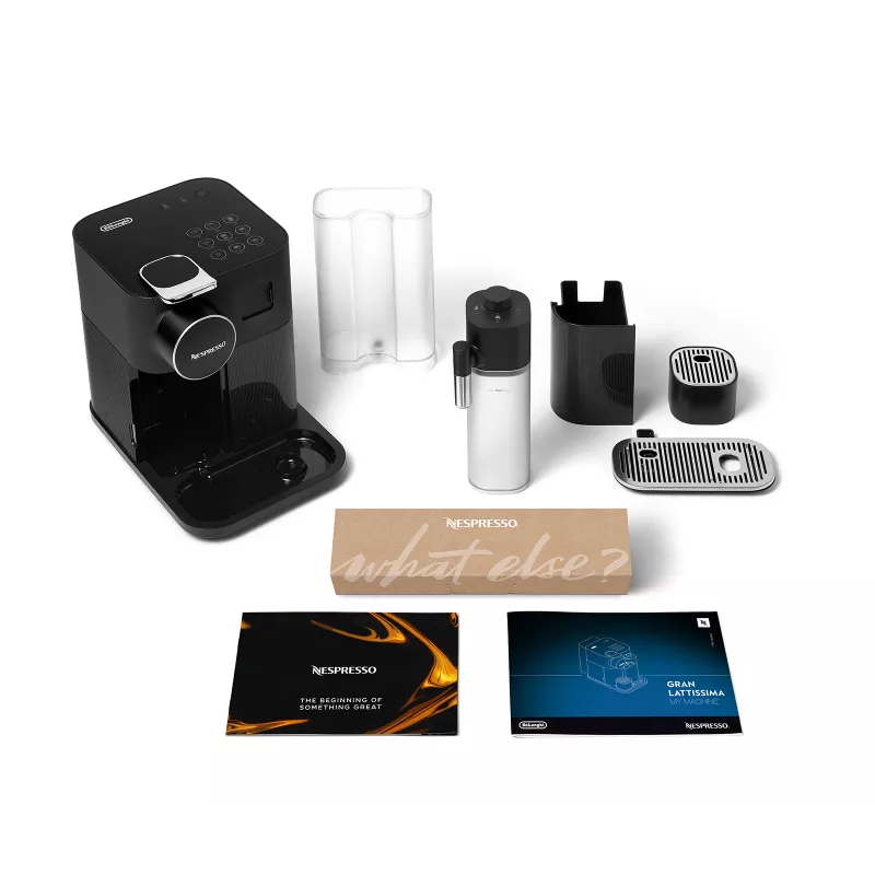 De’Longhi Nespresso Gran Lattissima koffiemachine van Delonghi, Sophisticated Darks