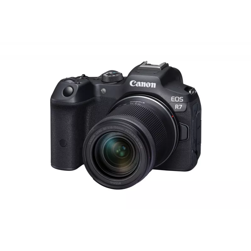 Canon EOS R7 systeemcamera met RF-S 18-150mm F3.5-6.3 IS STM-objectief, 32,5 MP CMOS, 4K-video, 0,53 kg, zwart