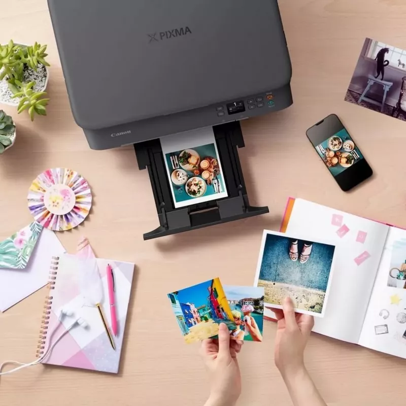 Canon PIXMA TS5350i 3-in-1 kleuren inkjet-multifunctionele printer, A4, 4800 x 1200 DPI, wifi, duplex, zwart