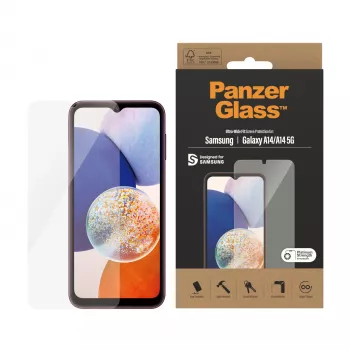 Displayschermfolie PanzerGlass Samsung Galaxy A14 A14 5G Ultra-Wide Fit krasvast stootvast