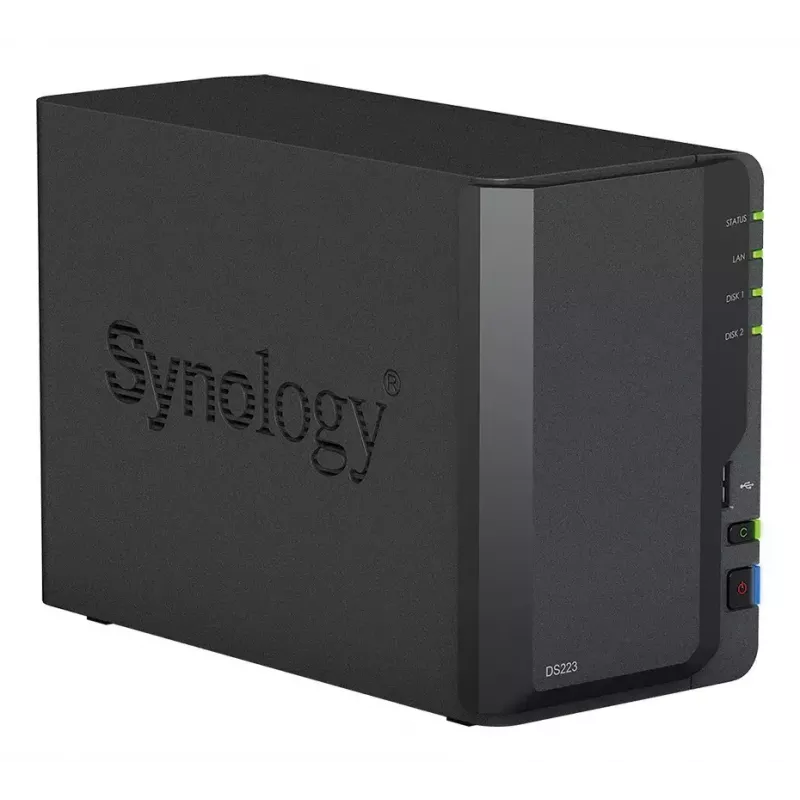 NAS Synology DiskStation DS223 desktop Realtek RTD1619B 2 GB DDR4