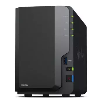 NAS Synology DiskStation DS223 desktop Realtek RTD1619B 2 GB DDR4