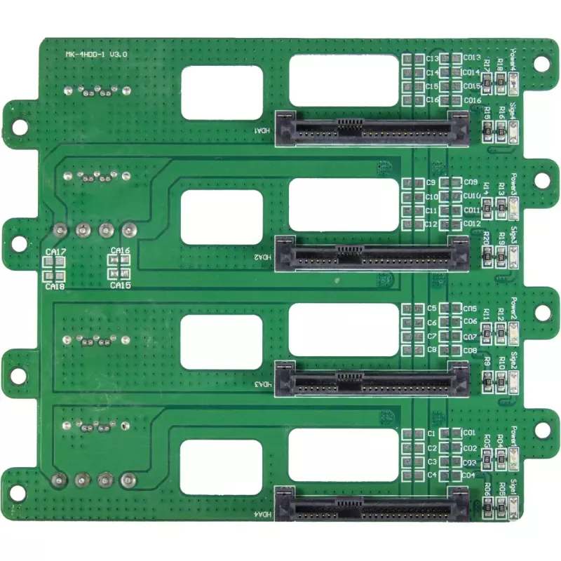 Inter-Tech IPC 3U-3508 opslagserverbehuizing, 48,3 cm rackmontage 3U, ATX, SATA/SAS Hot-Swap, 2x externe 5,25 inch bays, zonder voeding, zwart