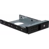 Inter-Tech IPC 3U-3508 opslagserverbehuizing, 48,3 cm rackmontage 3U, ATX, SATA/SAS Hot-Swap, 2x externe 5,25 inch bays, zonder voeding, zwart