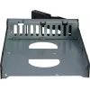 Inter-Tech IPC 3U-3508 opslagserverbehuizing, 48,3 cm rackmontage 3U, ATX, SATA/SAS Hot-Swap, 2x externe 5,25 inch bays, zonder voeding, zwart