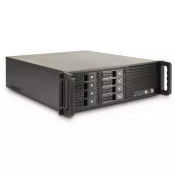 Serverrack Inter-Tech 3U-3508 zwart 480x528x132mm 5,25 inch HDD