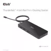 Dockingstation CLUB3D Thunderbolt 4 gecertificeerd 11-in-1 140W