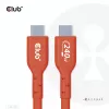 CLUB3D USB2 Type-C bidirectionele USB-IF-gecertificeerde datakabel 480Mb, PD 240W(48V/5A) EPR M/M 3m / 9.84 ft