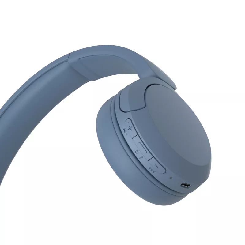 Sony WH-CH520 koptelefoon draadloos hoofdband headset gesprekken/muziek USB Type-C blauw