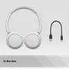 Sony WH-CH520 draadloze on-ear headset, Bluetooth 5.2, 50 uur afspelen, USB-C opladen, wit