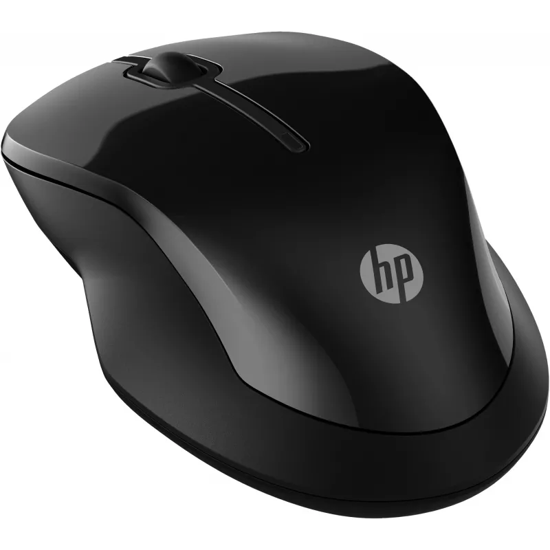 HP 250 Dual muis, voor beide handen, Bluetooth + USB Type-A, 1600 DPI, zwart