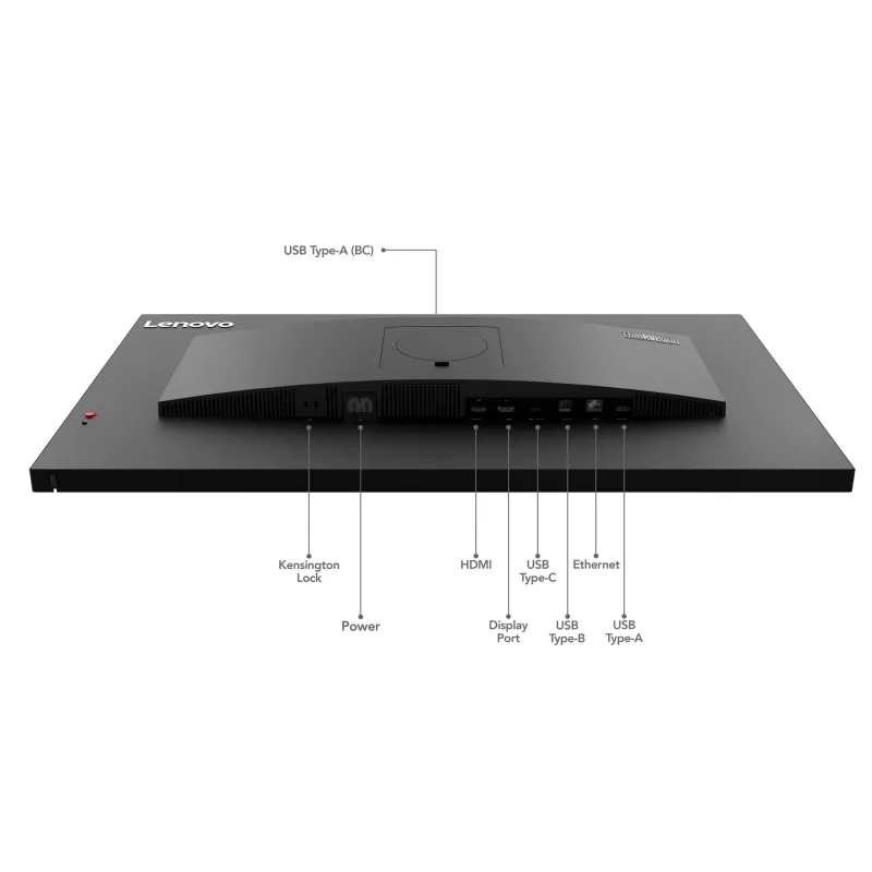 Lenovo ThinkVision T32p-30 computermonitor 80 cm (31,5 inch) 3840 x 2160 pixel 4K Ultra HD LED zwart