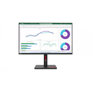 Lenovo ThinkVision T32h-30 computermonitor 80 cm (31,5 inch) 2560 x 1440 pixel Quad HD LED zwart