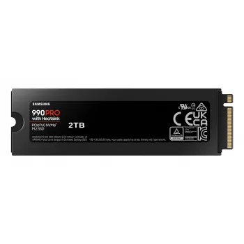 SSD Samsung 990 PRO met heatsink 2000 GB M.2 2280 M.2 NVMe MZ-V9P2T0CW