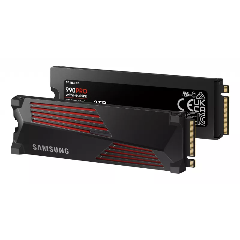SSD Samsung 990 PRO met heatsink 2000 GB M.2 2280 M.2 NVMe MZ-V9P2T0CW