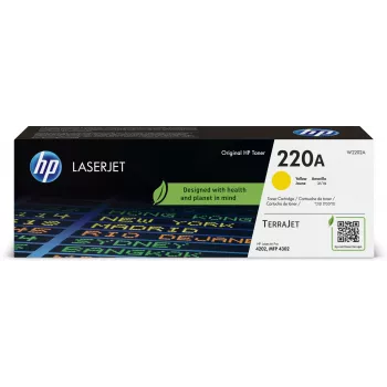 HP 220A gele originele LaserJet-tonercartridge, 1800 pagina's