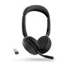 Jabra Evolve2 65 Flex - Link380a MS stereo (draadloos opladen)