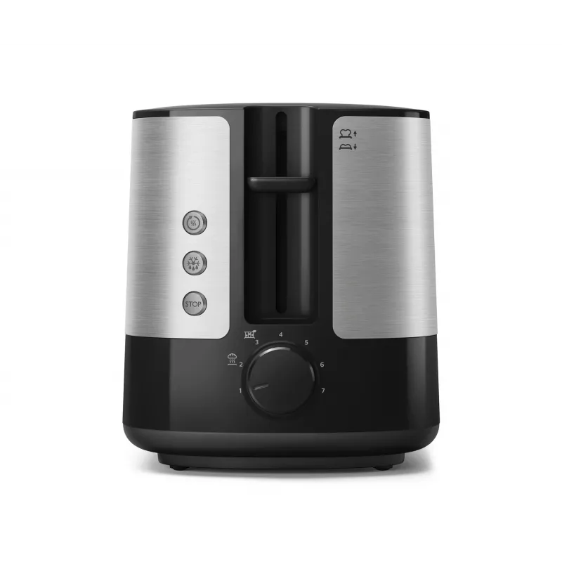 Philips Viva Collection HD2635/90 toaster 7 2 sneetjes zwart, titanium
