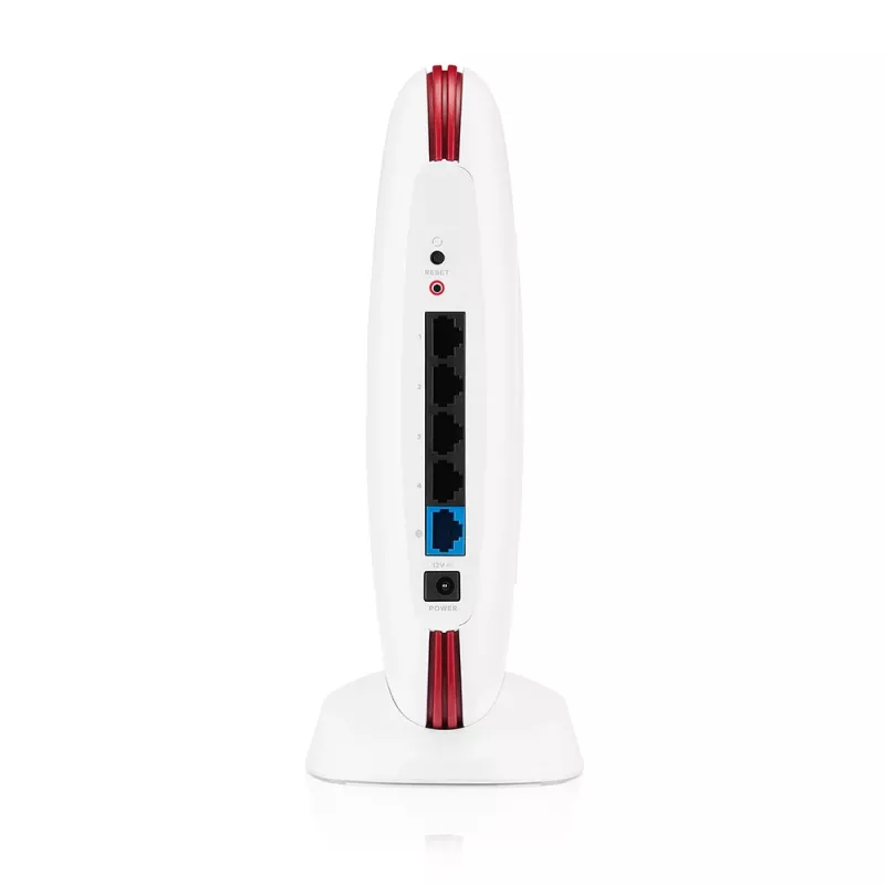Zyxel SCR50AXE-EU0101F Secure Cloud Managed draadloze router, tri-band Wi-Fi 6E (802.11ax), 4-poorts Gigabit-switch