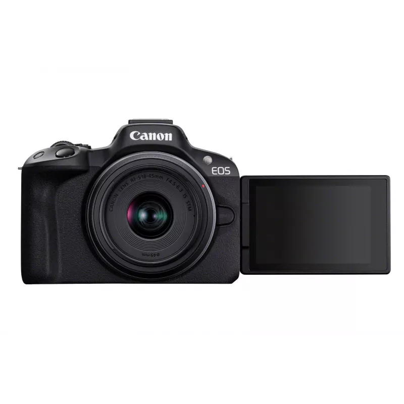 Systeemcamera Canon EOS R50 zwart 24,2 MP 4K Ultra HD