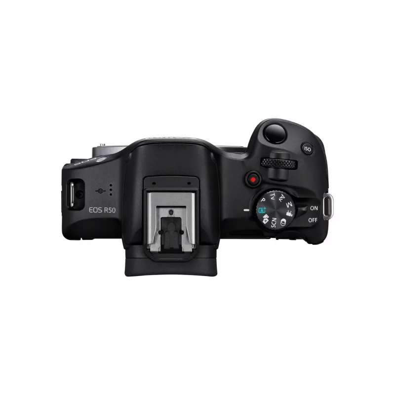 Systeemcamera Canon EOS R50 zwart 24,2 MP 4K Ultra HD
