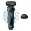 Braun Series 5 51-M1200s herenscheerapparaat foil-scheerapparaat trimmer zwart, blauw
