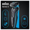 Braun Series 5 51-M1200s herenscheerapparaat foil-scheerapparaat trimmer zwart, blauw