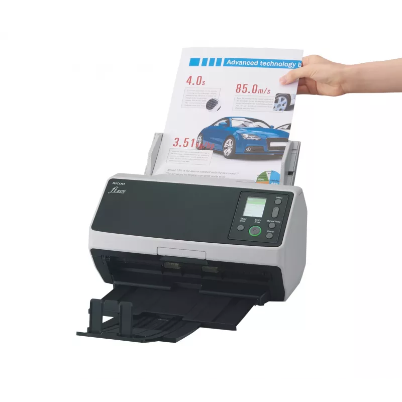 Ricoh fi-8170 ADF + documentinvoerscanner 600 x 600 DPI A4 zwart, grijs
