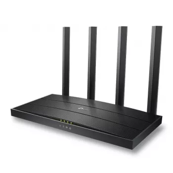 TP-Link Archer AX1500 Wi-Fi 6 router, Wi-Fi 6 (802.11ax), dualband (2,4 GHz / 5 GHz), Ethernet LAN, zwart, tafelrouter