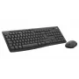 Toetsenbord- en muisset Logitech MK370 Combo for Business — Full-Size QWERTY (US International), RF Wireless + Bluetooth, grafiet