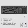 Toetsenbord- en muisset Logitech MK370 Combo for Business — Full-Size QWERTY (US International), RF Wireless + Bluetooth, grafiet