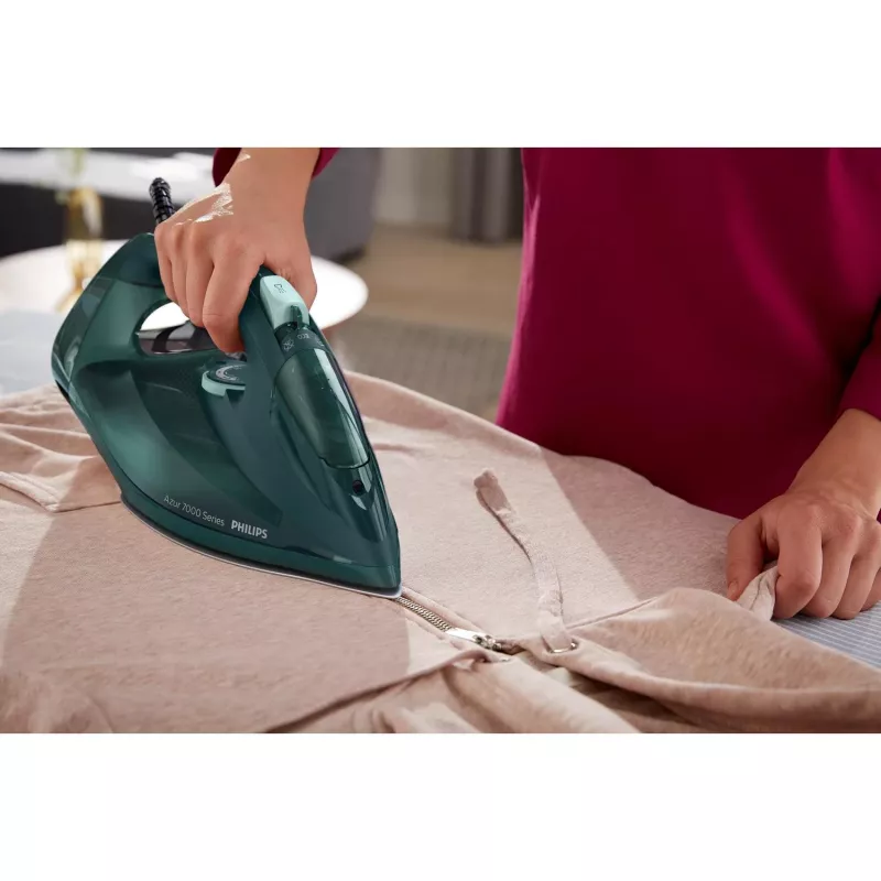 Philips 7000 serie DST7050/70 strijkijzer stoomstrijkijzer SteamGlide Elite strijkzool 2800 W groen