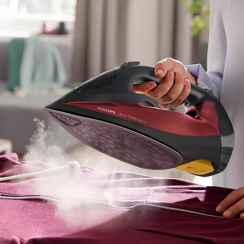 Philips 7000 serie DST7022/40 strijkijzer stoomstrijkijzer SteamGlide Plus strijkzool 2800 W zwart