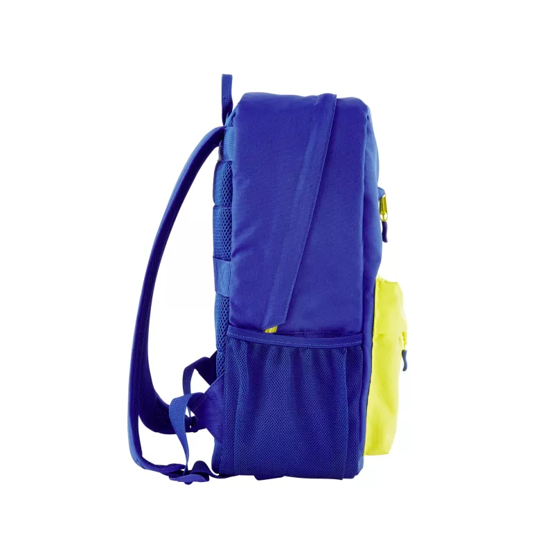 Casual rugzak HP Campus Blue Backpack blauw geel polyester 295x185x435mm