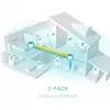 TP-Link DECO X55 (2-pack) dualband (2,4 GHz / 5 GHz) Wi-Fi 6 (802.11ax) wit 3 intern