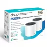 TP-Link DECO X55 (2-pack) dualband (2,4 GHz / 5 GHz) Wi-Fi 6 (802.11ax) wit 3 intern