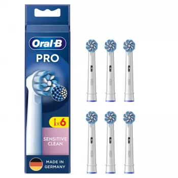 Oral-B Sensitive Clean 6 stuks wit