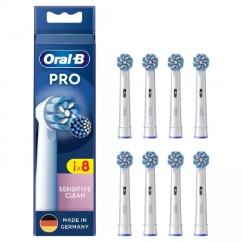 Oral-B Sensitive Clean 8 stuks wit