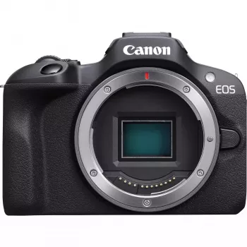 Canon EOS R100 Kit met RF-S 18-45mm f/4.5-6.3 IS STM en RF-S 55-210mm f/5-7.1 IS STM, zwart (6052C023)