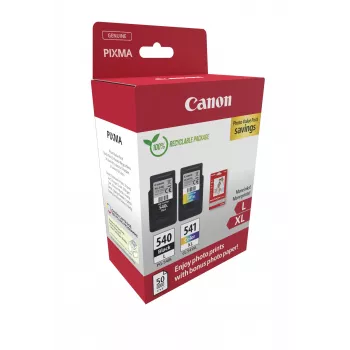 Canon 5224B012 inktpatroon 2 stuks origineel zwart, cyaan, magenta, geel