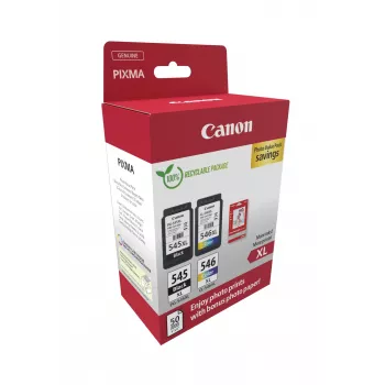 Canon 8286B011 inktpatroon 2 stuks origineel zwart, cyaan, magenta, geel