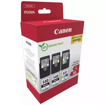 Canon 5224B017 inktcartridge 2 stuks origineel zwart, cyaan, magenta, geel