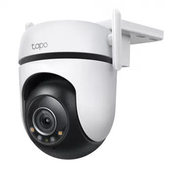 TP-Link Tapo Outdoor Pan/Tilt Security Wi-Fi Camera, IP-beveiligingscamera, binnen & buiten, draadloos, CE, FCC, RoHS, RCM, plafond, zwart, wit