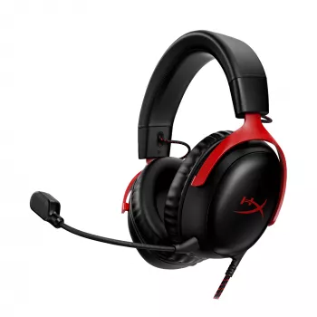 HyperX Cloud III - gamingheadset (zwart/rood)