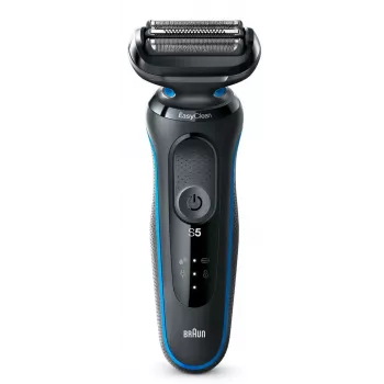 Braun 51-B1000s foliescheerapparaat zwart, blauw