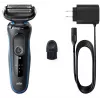 Braun 51-B1000s foliescheerapparaat zwart, blauw