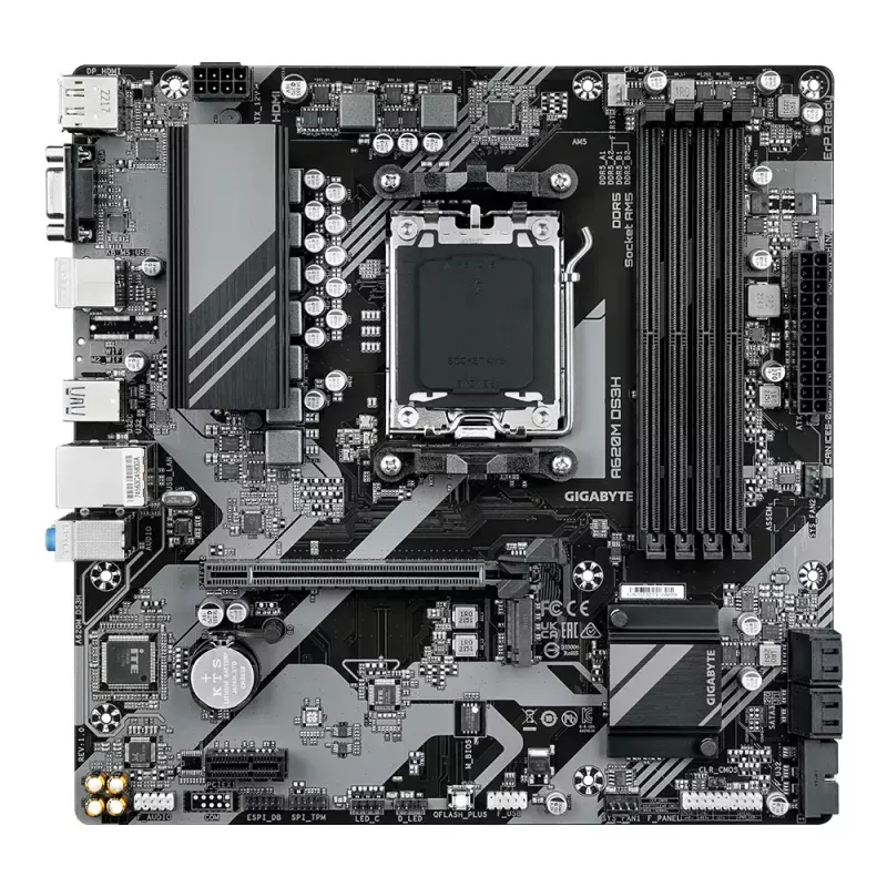 Moederbord GIGABYTE A620M DS3H, A620, AM5, ATX