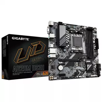 Moederbord GIGABYTE A620M DS3H, A620, AM5, ATX
