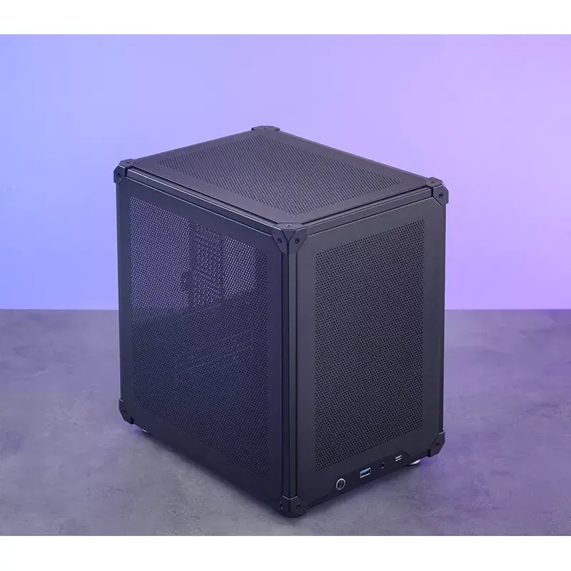 PC-behuizing Jonsbo C6 zwart ITX, micro ATX