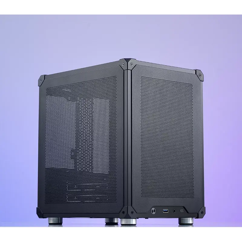 PC-behuizing Jonsbo C6 zwart ITX, micro ATX